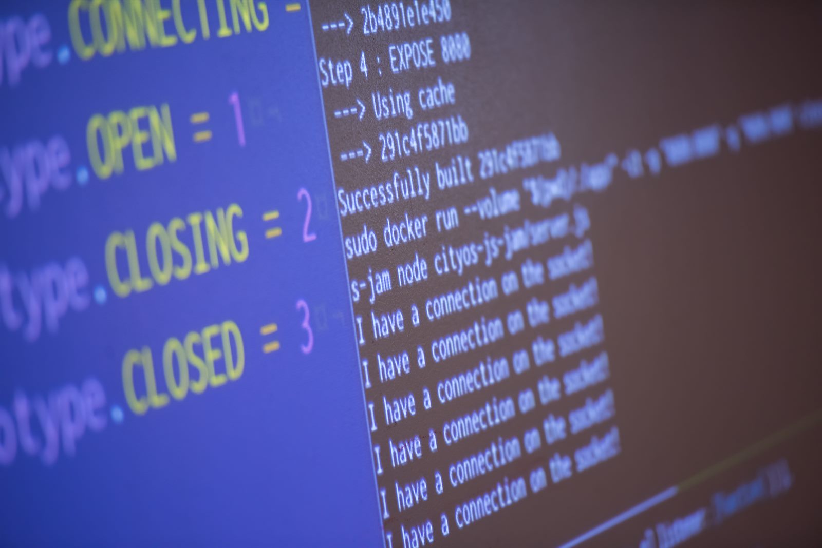 Code and terminal output representing AI coding agents for software development